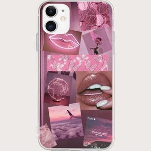 NEW!!Pink iPhone Case 11Pro/ 11Pro Max/ 12 Pro